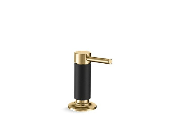 Juxtapose™ Kitchen Soap Dispenser in Multiple Finishes Length:9.646" Width:6.102" Height:3.346"