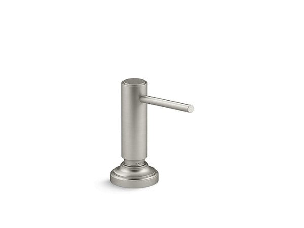 Quincy™ Soap Dispenser in Multiple Finishes Length:9.449" Width:6.102" Height:3.346"