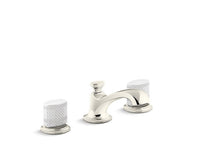 Script® Sink Faucet, Low Spt,Wt Porc in Multiple Finishes Length:17.62" Width:13.25" Height:3.688" - Maison&Co.
