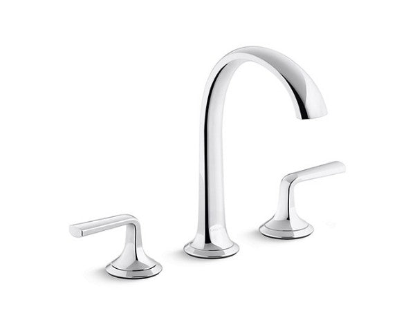 Script® Sink Faucet Arch Spout Lvr Hndl in Multiple Finishes Length:25.508" Width:16.503" Height:4.438"