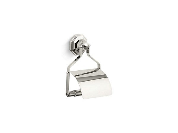 For Town Toilet Paper Holder in Multiple Finishes Length:12" Width:9" Height:3"