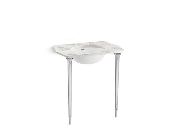 Script® Console Table Leg in Multiple Finishes Length:40.472" Width:8.268" Height:6.299"