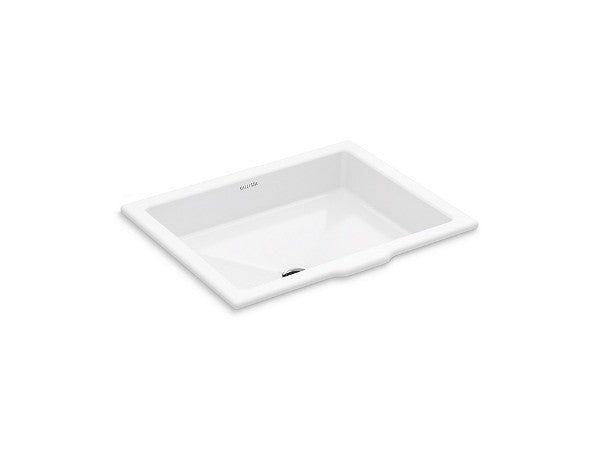 Perfect Um Sink, Centric Rectangle in White Finish Length:22" Width:17.5" Height:8.19"