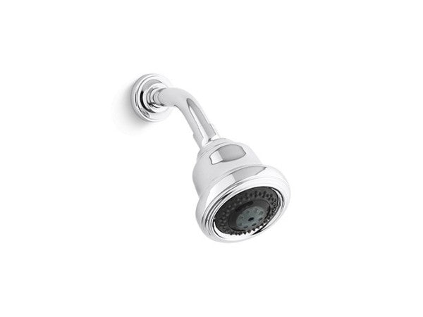 Showerhead, Traditional Multi-Function in Multiple Finishes Length:10.827" Width:6.496" Height:4.921"