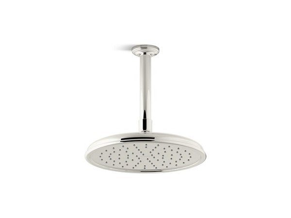 For Town Rain Showerhead 2.5Gpm in Multiple Finishes Length:11.024" Width:10.787" Height:6.102"