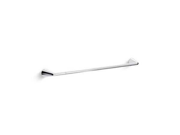 Taper™ 24" Towel Bar in Multiple Finishes Length:27.5" Width:4.5" Height:3.25"