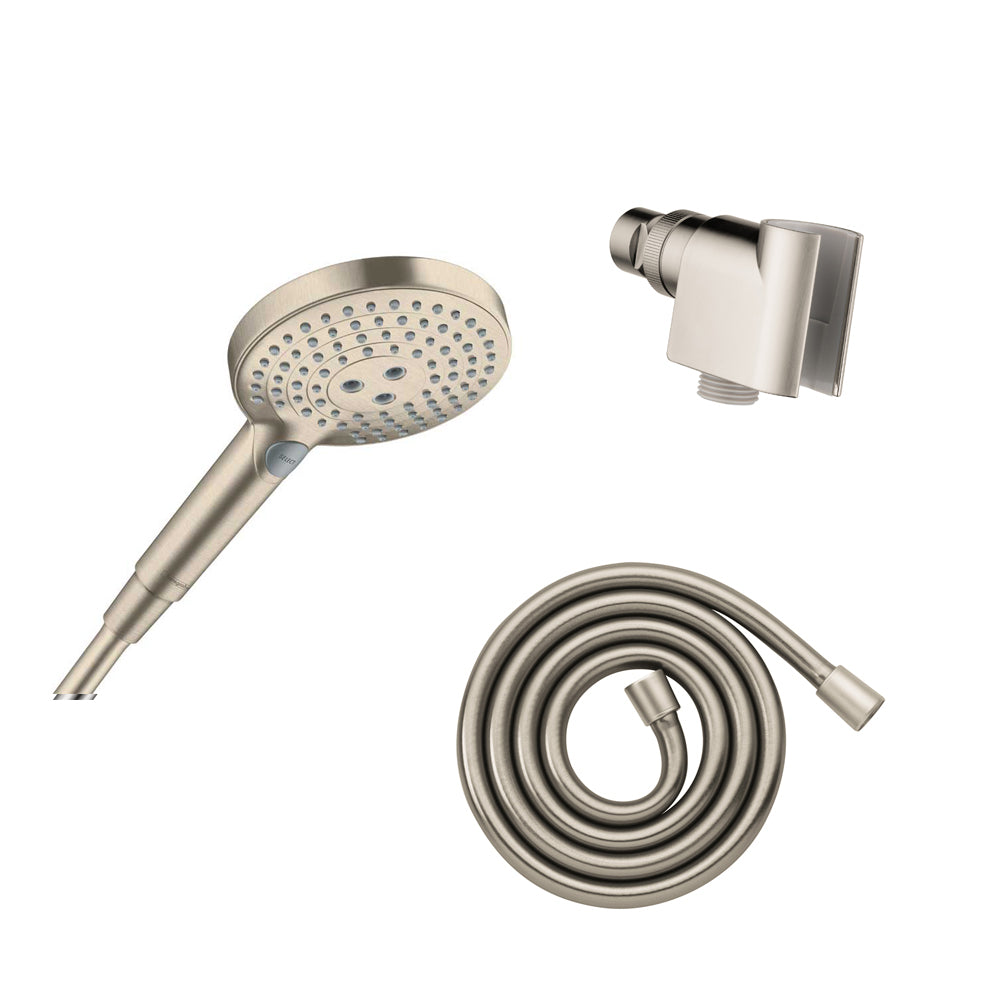 Handshower Set 120 3-Jet PowderRain, 2.5 GPM in Multiple Finishes