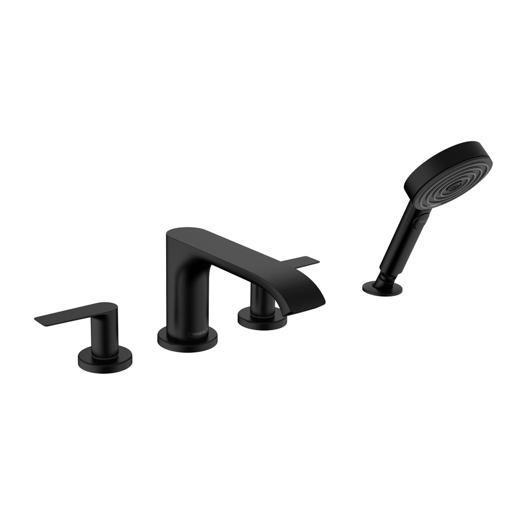 4-Hole Roman Tub Set Trim with 1.75 GPM Handshower in Multiple Finishes