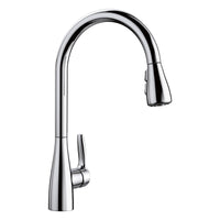 Blanco - 442207 - Atura Pull-Down Dual-Spray Kitchen Faucet - Chrome