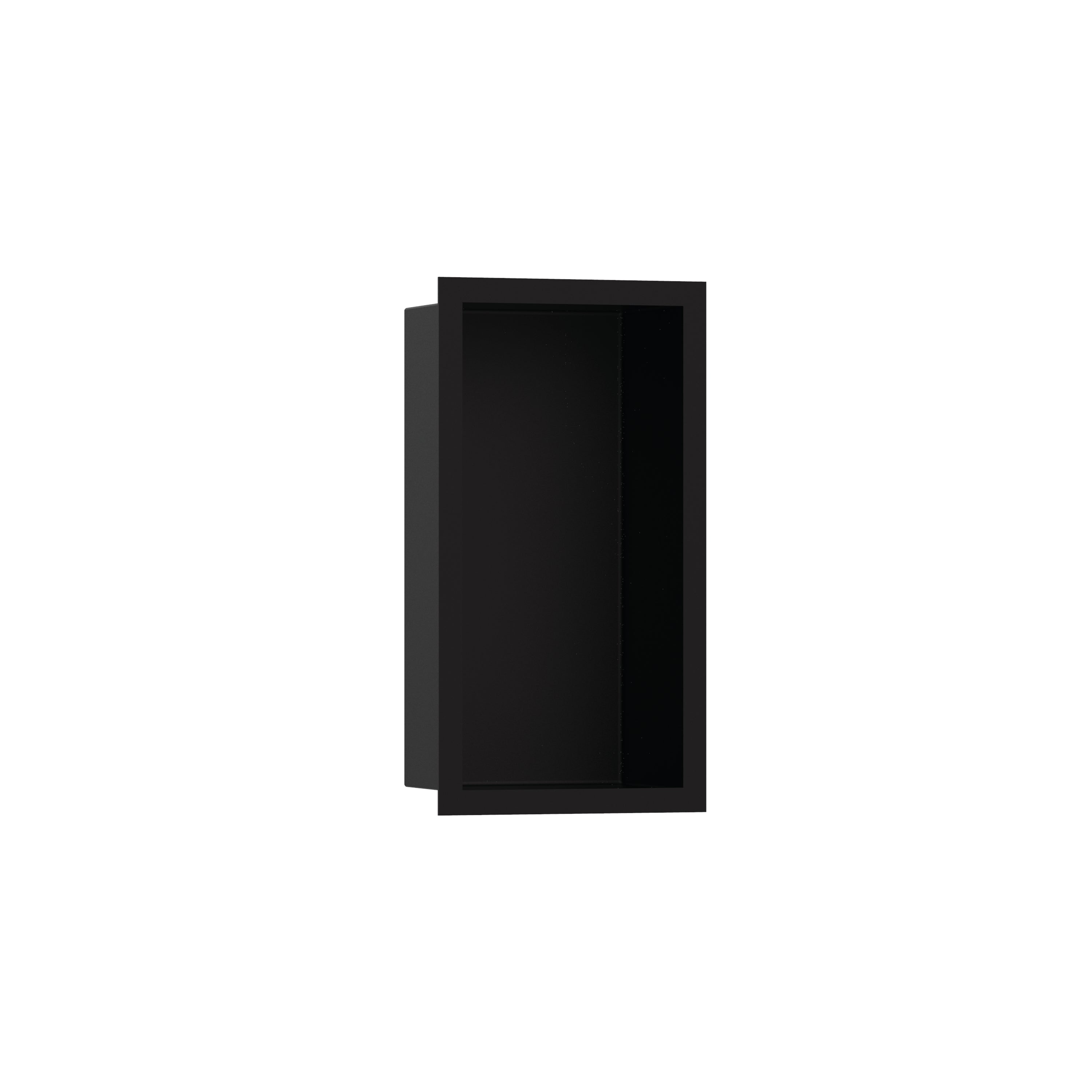 Wall Niche Matte Black with Design Frame 12"x 6"x 4" in Multiple Finishes