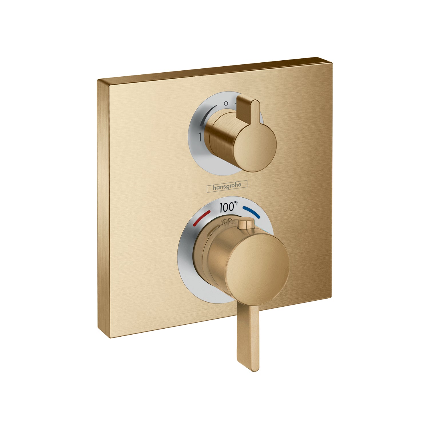 Thermostatic Trim with Volume Control in Multiple Finishes