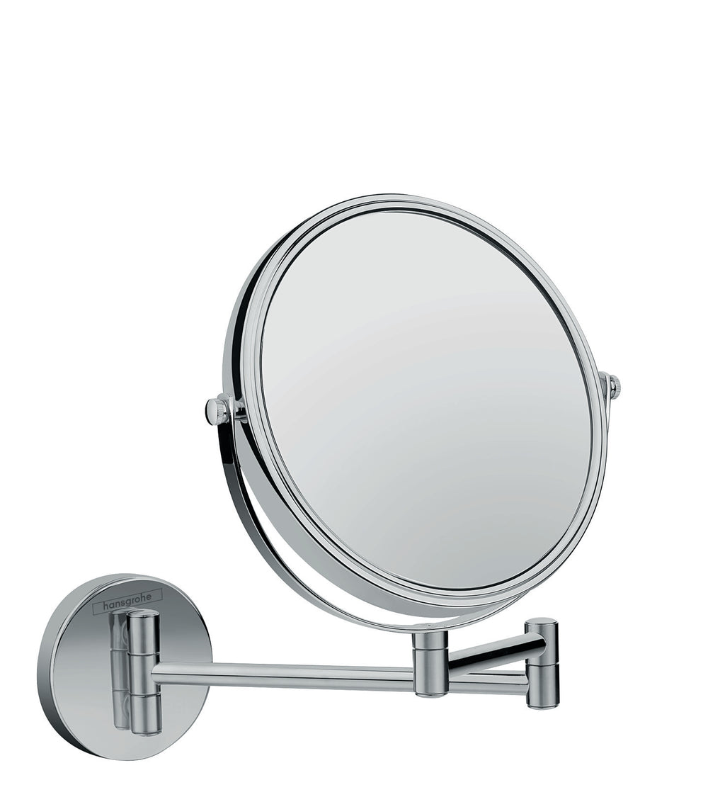 Pull-Out Shaving Mirror in Chrome Finish