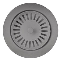 Blanco - 240325 - Color-Coordinated Metal Basket Strainer - Metallic Gray