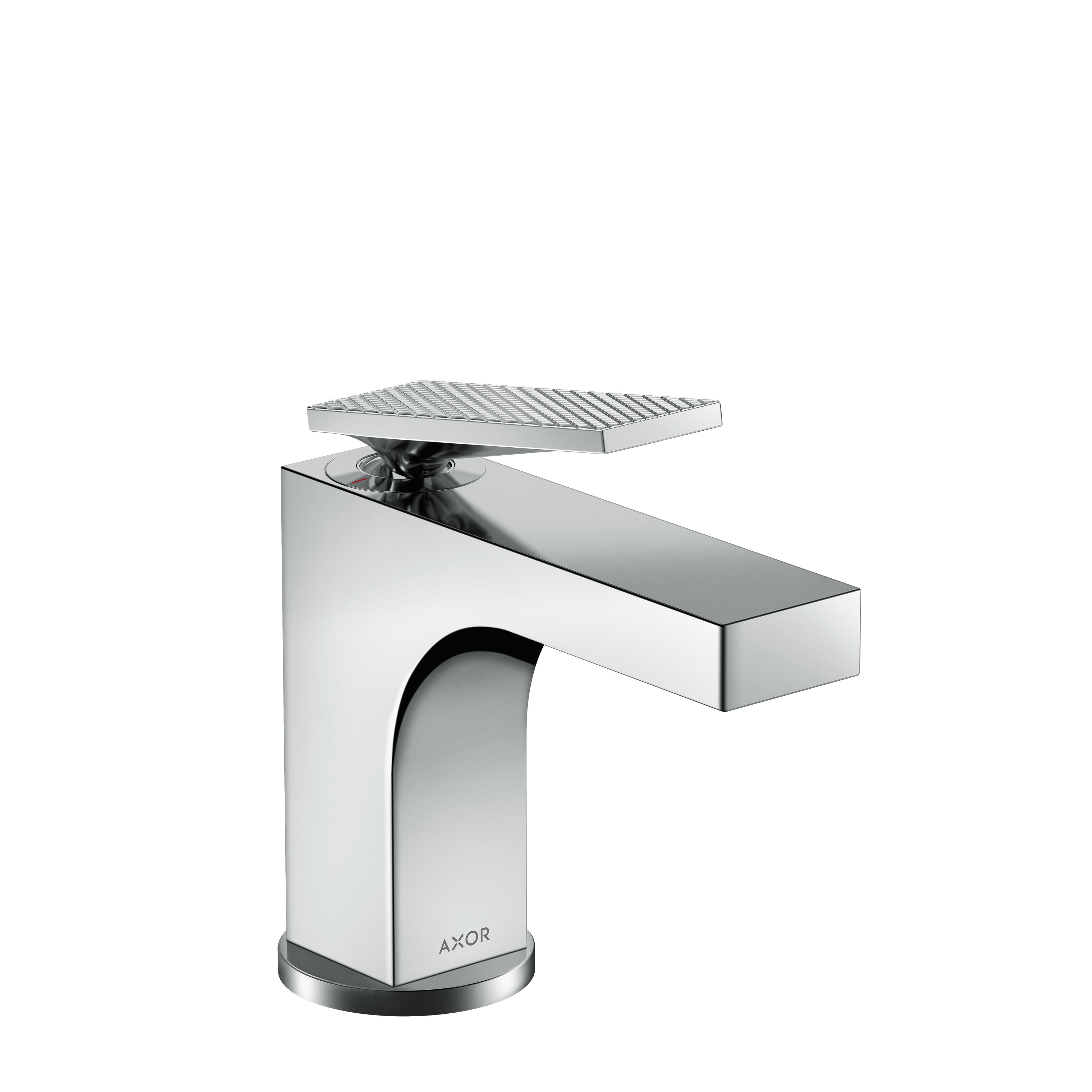 Single-Hole Faucet 90 with Pop-Up Drain- Rhombic Cut, 1.2 GPM in Multiple Finishes