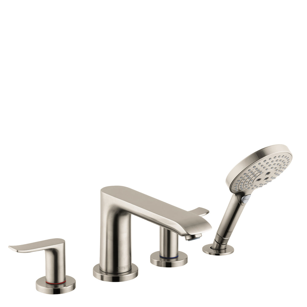 4-Hole Roman Tub Set Trim with 1.75 GPM Handshower in Multiple Finishes