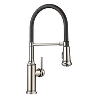 Blanco - 442510 - Empressa Semi-Pro Pull-Down Dual-Spray Kitchen Faucet - Polished Nickel