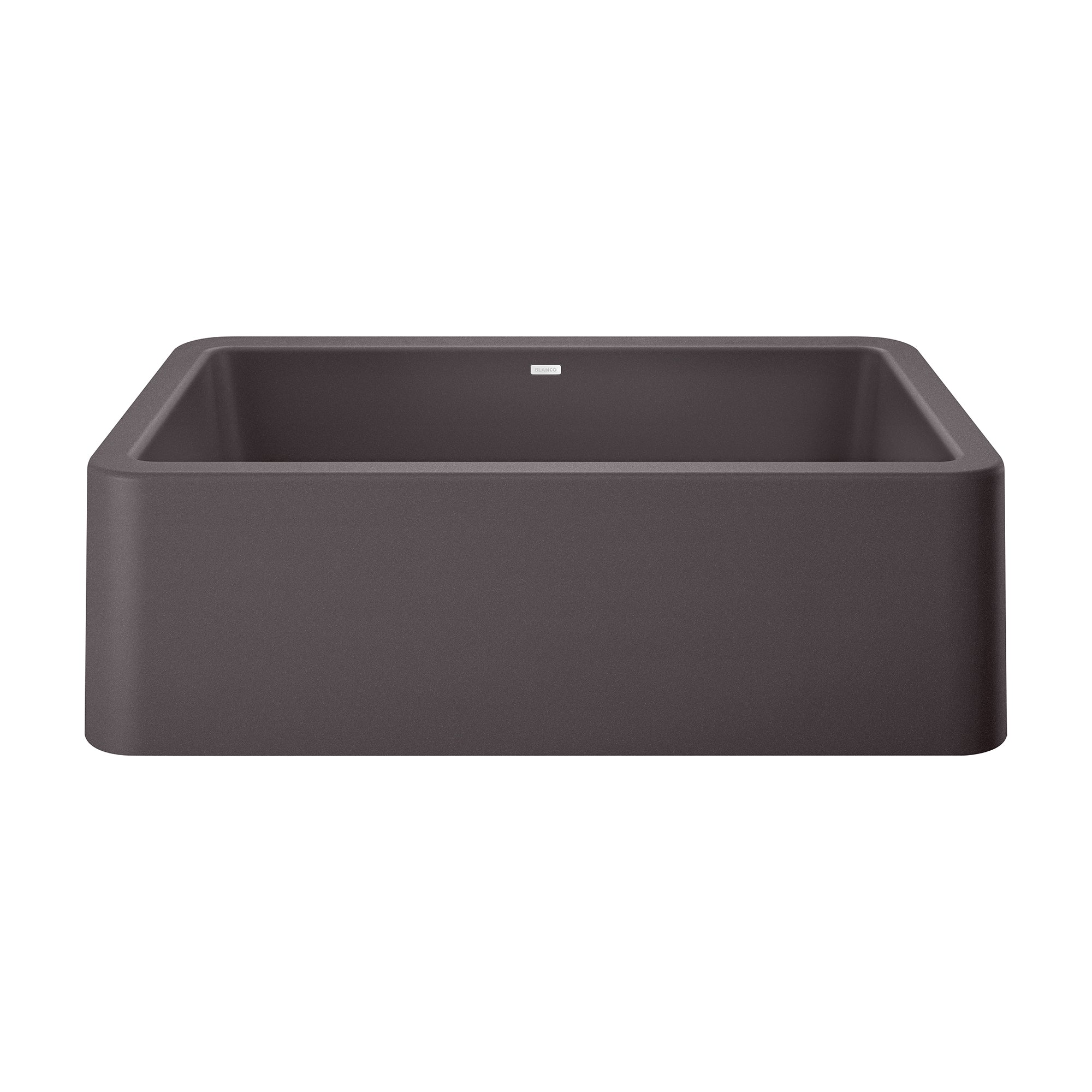 Blanco - 401985 - Ikon SILGRANIT 33" Single Bowl Apron-Front Farmhouse Sink - Cinder