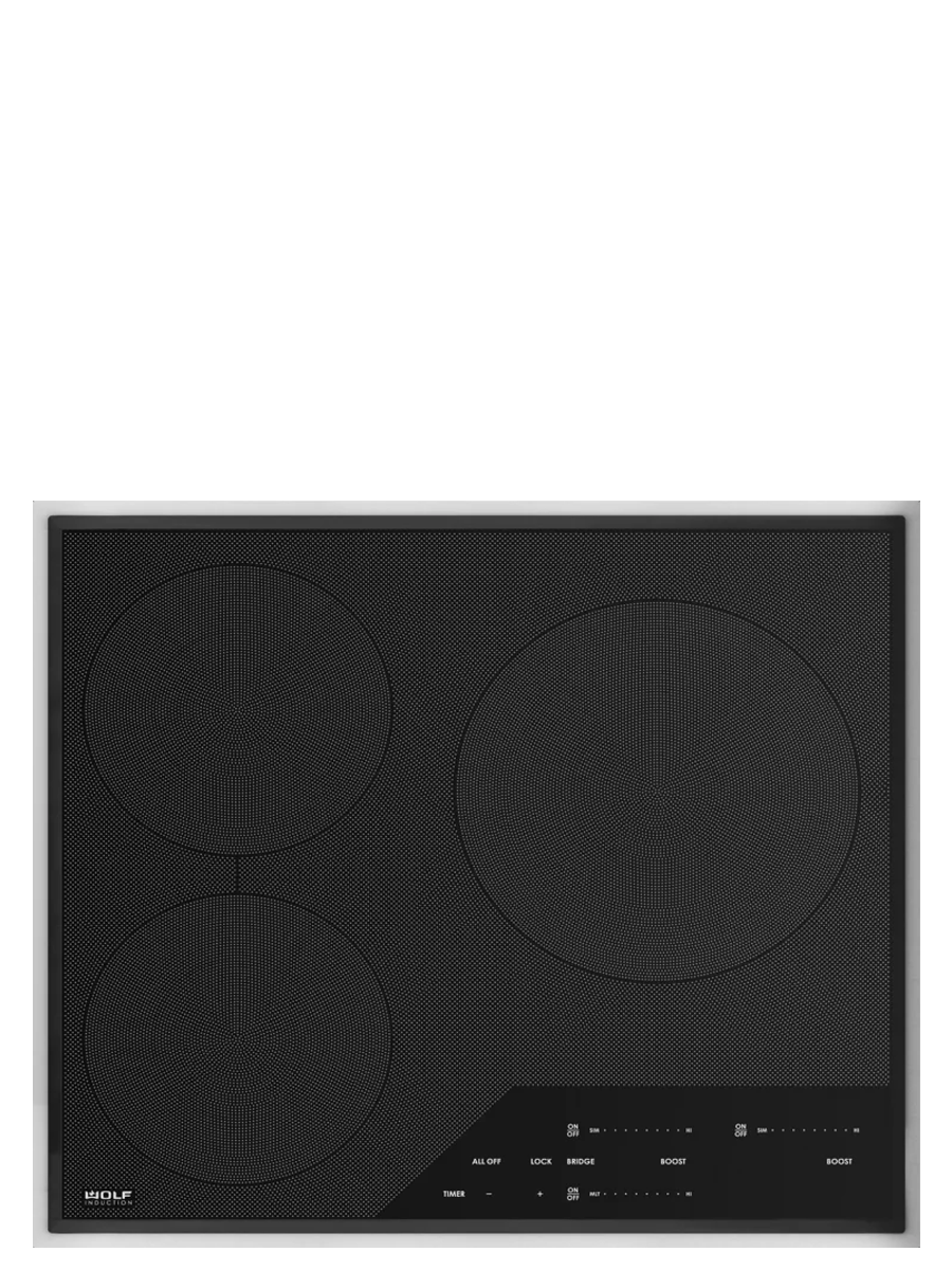 24" Transitional Framed Induction Cooktop