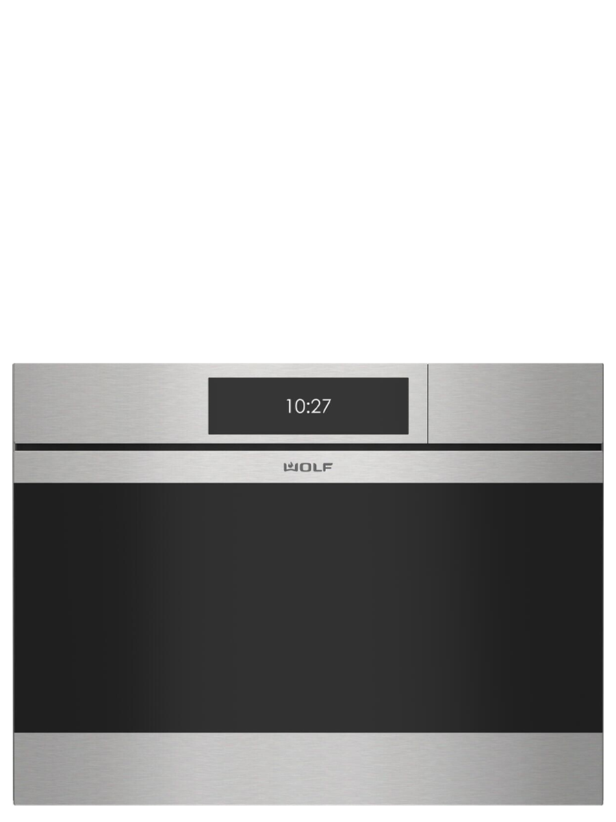 24" M Series Contemporary Stainless Steel Handleless Convection Steam Oven