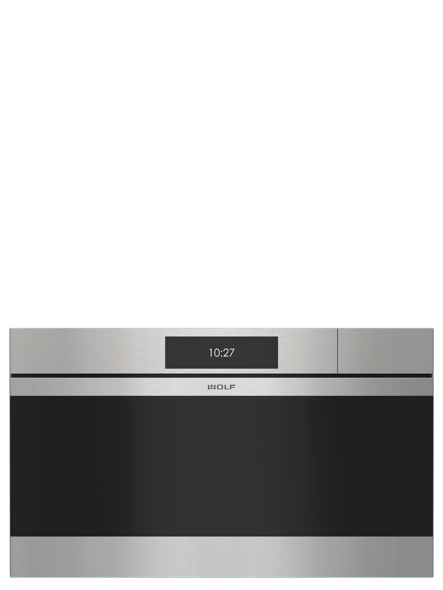 30" M Series Contemporary Stainless Steel Handleless Convection Steam Oven