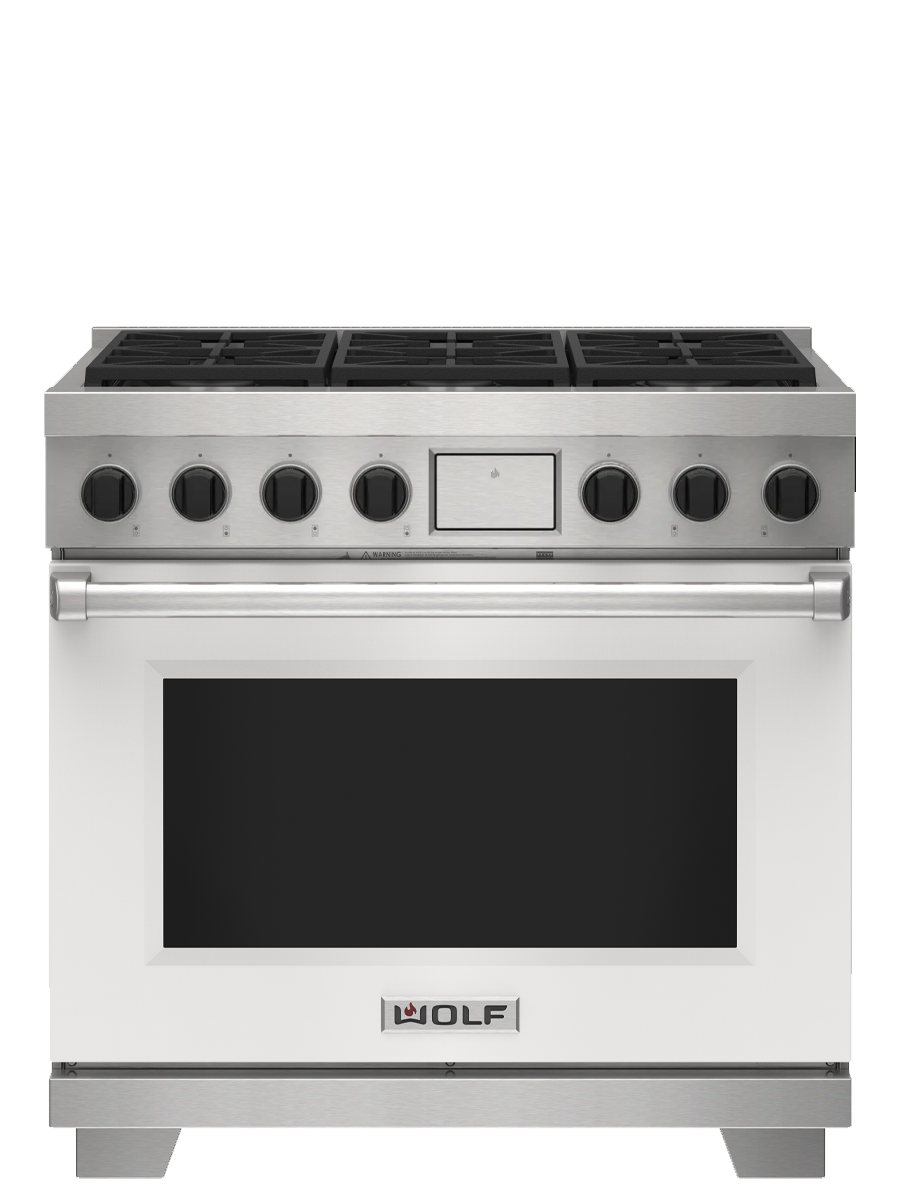 36" Dual Fuel Range - 6 Burners