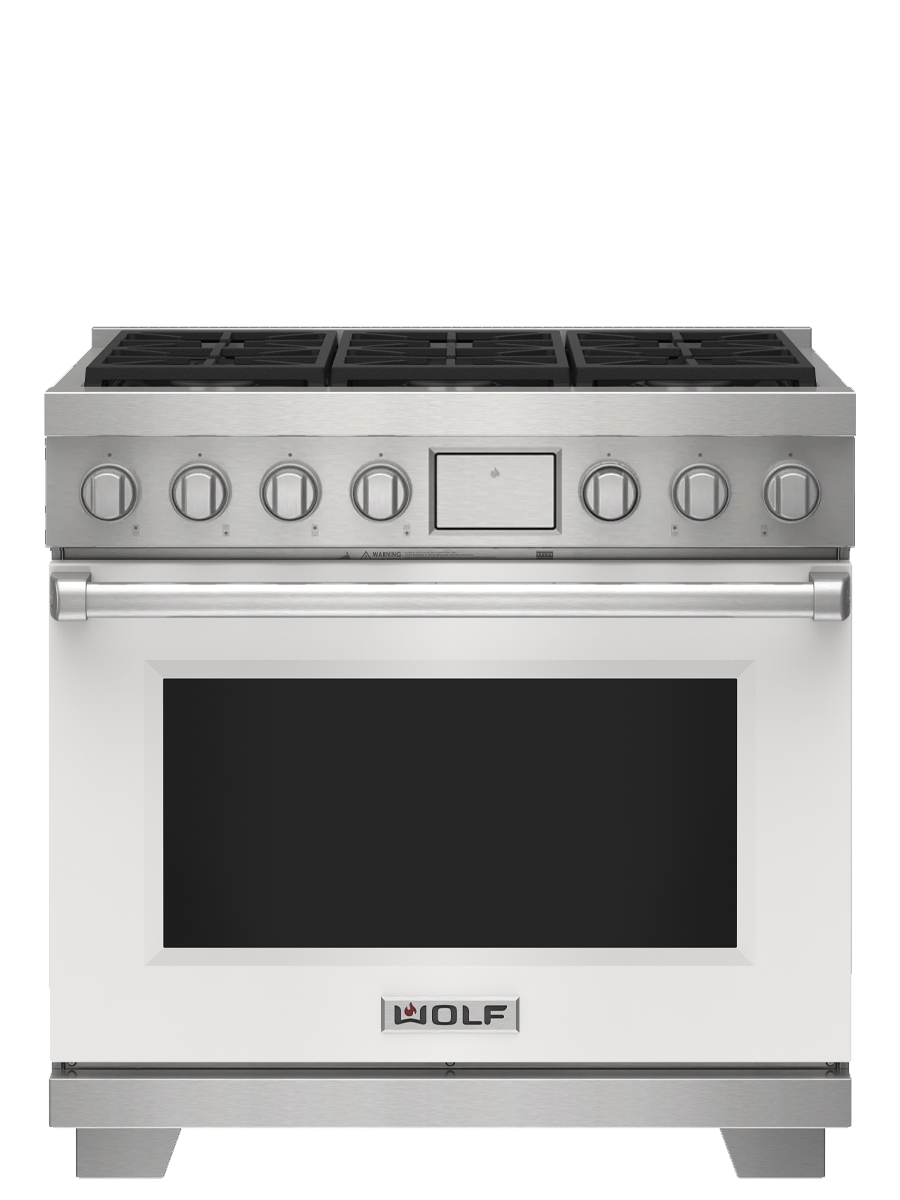 36" Dual Fuel Range - 6 Burners