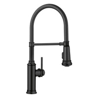 Blanco - 443022 - Empressa Semi-Pro Pull-Down Dual-Spray Kitchen Faucet - Matte Black