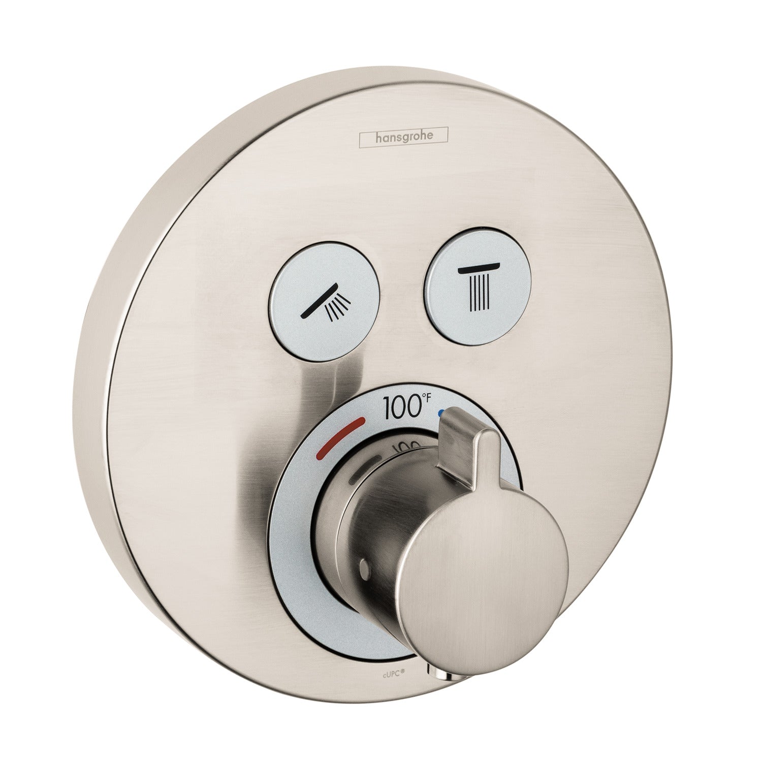 Thermostatic Trim for 2 Functions, Round in Multiple Finishes