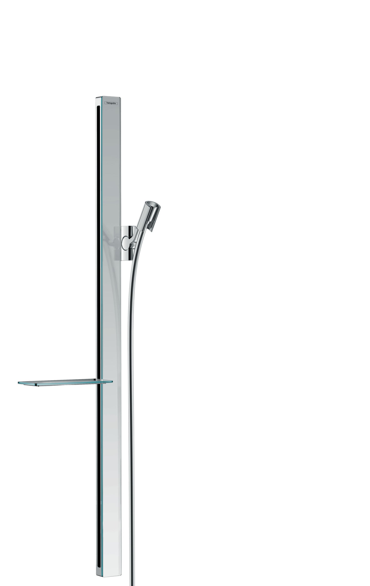 Wallbar Raindance E, 36" in Chrome Finish