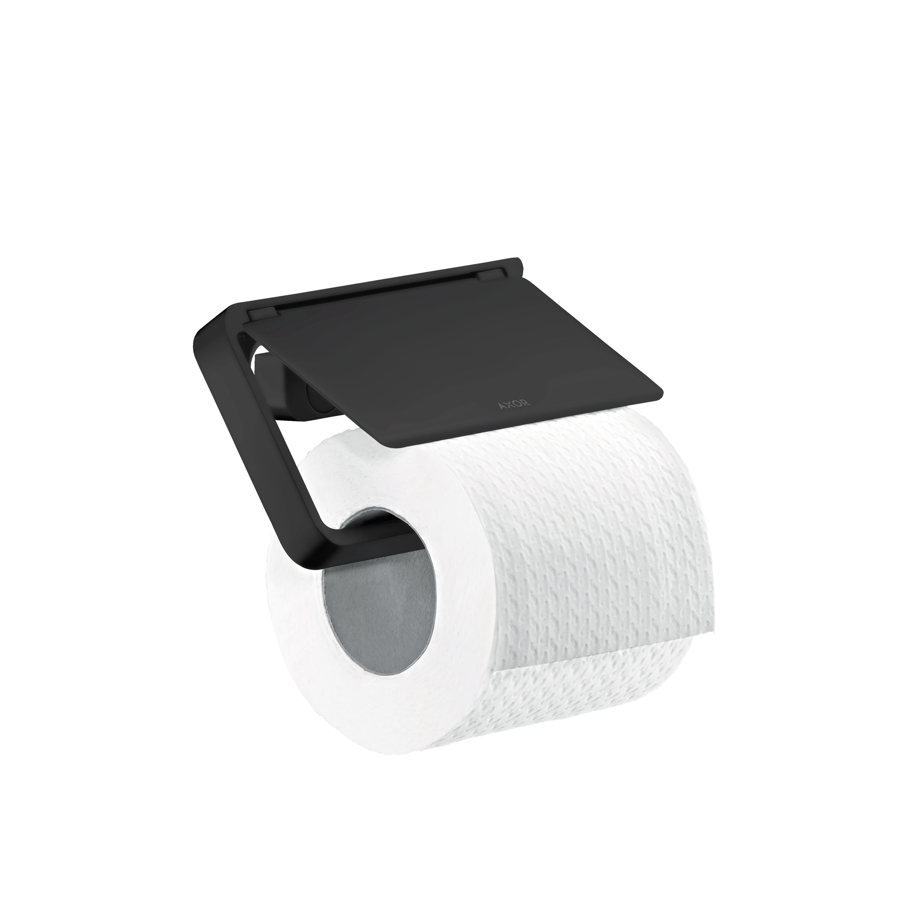 Toilet Paper Holder with Cover in Multiple Finishes