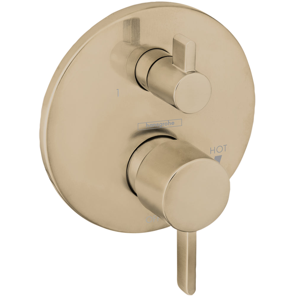 Pressure Balance Trim S with Diverter in Multiple Finishes